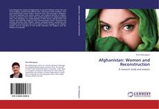 Portada del libro de Afghanistan: Women and Reconstruction