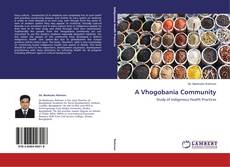 Capa do livro de A Vhogobania Community 