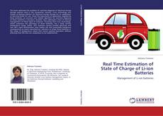 Buchcover von Real Time Estimation of State of Charge of Li-ion Batteries