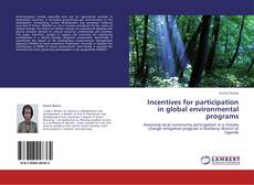 Capa do livro de Incentives for participation in global environmental programs 