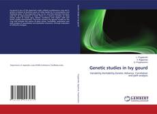 Buchcover von Genetic studies in Ivy gourd