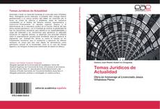 Buchcover von Temas Jurídicos de Actualidad