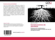Capa do livro de Construcciones de identidad 