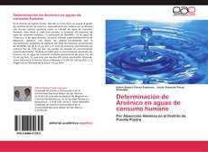 Buchcover von Determinación de Arsénico en aguas de consumo humano