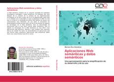 Aplicaciones Web semánticas y datos semánticos kitap kapağı