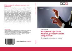 Capa do livro de El Aprendizaje de la Música, procesos en la adquisición 