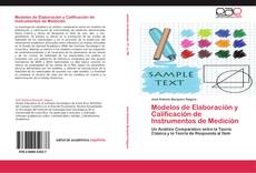 Modelos de Elaboración y Calificación de Instrumentos de Medición的封面
