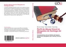 Capa do livro de Perfil de Abuso Vocal en Abogados de Santiago de Chile 