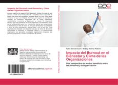 Capa do livro de Impacto del Burnout en el Bienestar y Clima de las Organizaciones 