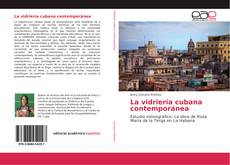 Capa do livro de La vidriería cubana contemporánea 