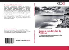 Europa, la Alteridad de América kitap kapağı