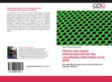 Hacia una mejor interpretación de los resultados obtenidos en la EPD kitap kapağı