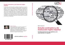 Copertina di Estudio contrastivo y de traducción inglés-español