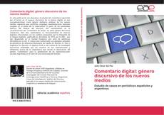 Capa do livro de Comentario digital: género discursivo de los nuevos medios 