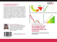 Buchcover von Investigación de mercados para corporaciones de servicios