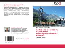 Buchcover von Análisis de innovación y capacidades tecnológicas: industria eléctrica