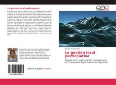 La gestión local participativa kitap kapağı