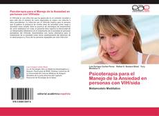 Bookcover of Psicoterapia para el Manejo de la Ansiedad en personas con VIH/sida