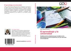 Bookcover of El aprendizaje y la universidad
