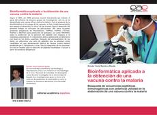 Portada del libro de Bioinformática aplicada a la obtención de una vacuna contra la malaria