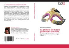 Capa do livro de La primera traducció goldoniana al català 