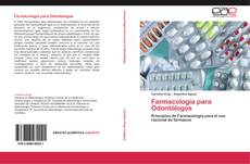 Farmacología para Odontólogos kitap kapağı