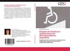 Buchcover von Estudio de Costos en Instituciones de Discapacidad en Argentina