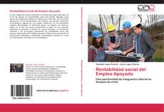 Buchcover von Rentabilidad social del Empleo Apoyado