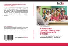 Copertina di El diccionario castellano/valenciano como instrumento didáctico