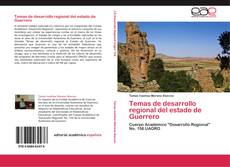 Temas de desarrollo regional del estado de Guerrero kitap kapağı