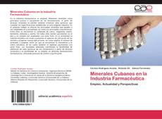 Capa do livro de Minerales Cubanos en la Industria Farmacéutica 