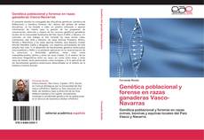 Buchcover von Genética poblacional y forense en razas ganaderas Vasco-Navarras