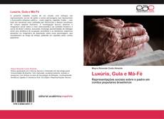 Buchcover von Luxúria, Gula e Má-Fé