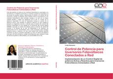 Buchcover von Control de Potencia para Inversores Fotovoltaicos Conectados a Red