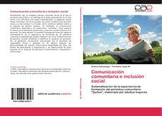 Portada del libro de Comunicación comunitaria e inclusión social