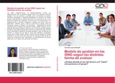 Modelo de gestión en las ONG según las distintas forma de evaluar kitap kapağı