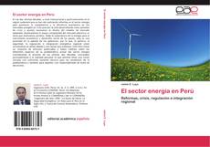 Capa do livro de El sector energía en Perú 
