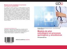 Buchcover von Modelo de plan estratégico en procesos quirúrgicos y anestésicos