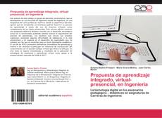 Обложка Propuesta de aprendizaje integrado, virtual-presencial, en Ingeniería