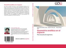 Buchcover von Geometría analítica en el espacio