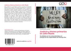 Capa do livro de Justicia y bienes primarios en John Rawls 