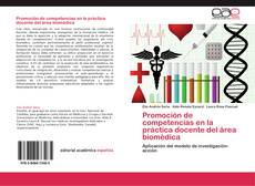 Copertina di Promoción de competencias en la práctica docente del área biomédica