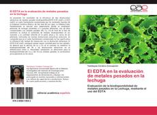 Обложка El EDTA en la evaluación de metales pesados en la lechuga