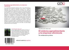 Buchcover von El sistema agroalimentario y la empresa vitivinícola