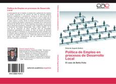Capa do livro de Política de Empleo en procesos de Desarrollo Local 