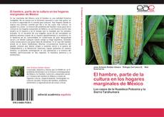 Capa do livro de El hambre, parte de la cultura en los hogares marginales de México 