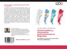 Control público y desempeño gubernamental en Argentina kitap kapağı