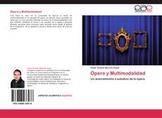Ópera y Multimodalidad kitap kapağı