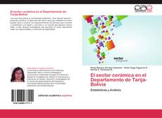 Portada del libro de El sector cerámica en el Departamento de Tarija-Bolivia