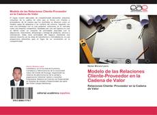 Buchcover von Modelo de las relaciones cliente-proveedor en la cadena de valor